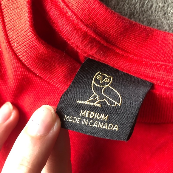 OVO Red T-Shirt - Picture 3 of 5